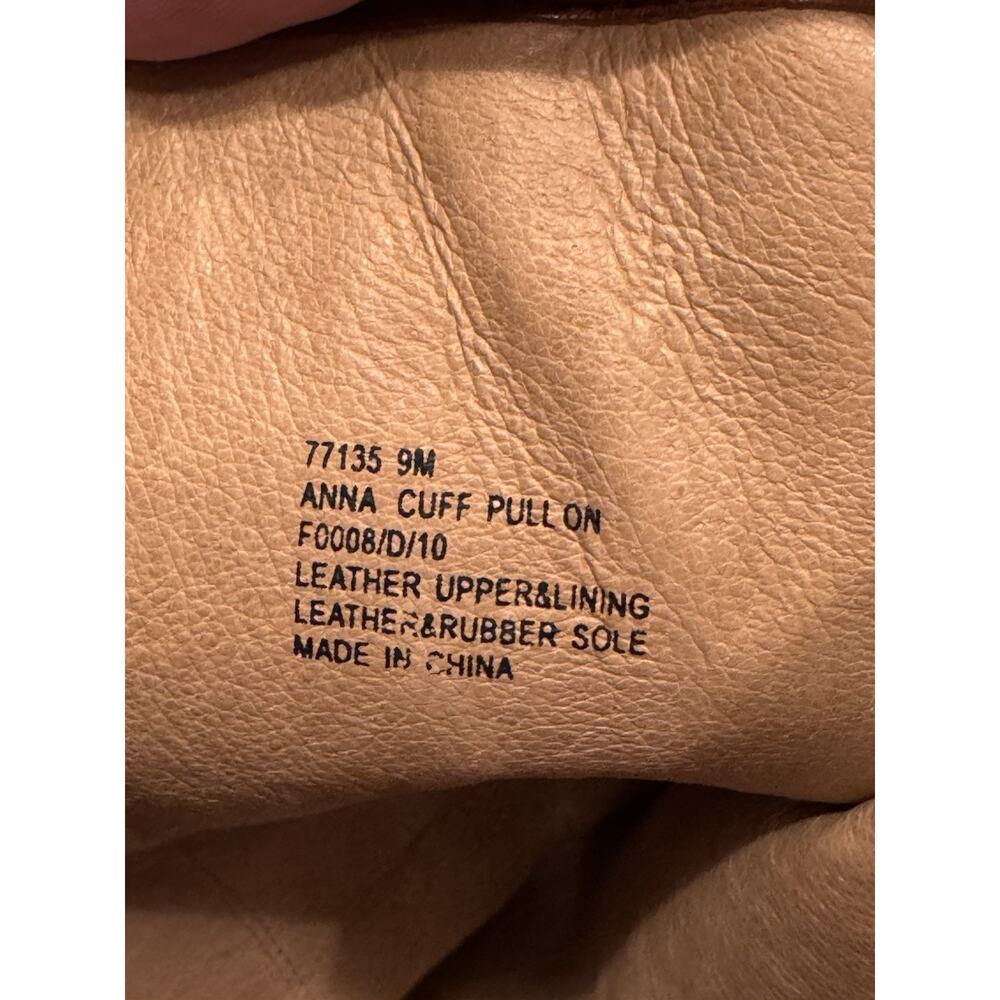 Size 9 Frye Boots Anna Cuff Pullover Knee Sexy Brown - Picture 9 of 12
